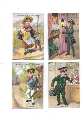 Chromos anciens pub - ., belle