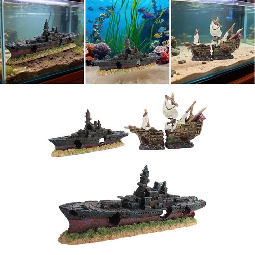 Décoration aquarium épave - décoration,