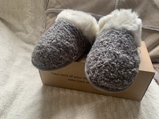 Chaussons Pantoufles Gris