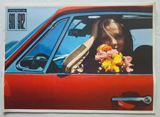 1966 Porsche 911 912 Brochure / English German French