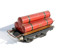 JEP J de P, 0 / O 4566 GAS TANK WAGON, BOTTLE TRANSPORT TRAIN