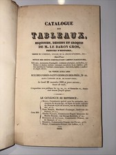 tableaux equisses dessins et croquis de m. le baron gros  1835