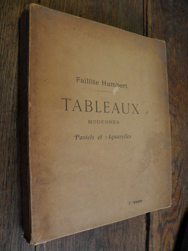 Faillite humbert catalogue - faillite,