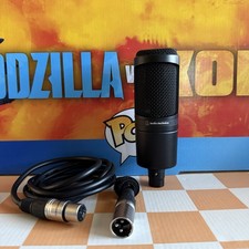 Audio-Technica AT2020 Cardioid Condenser Studio XLR Microphone