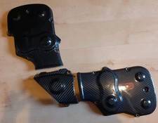 Ducati 999 749 Monster S4RS S4R Carbon Belt Covers Plain Gloss (all 3 pieces)