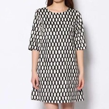 Marimekko Dress Size Medium M 12 / US 8 Jina Shift Mini Tunic Designer