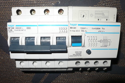 Disjoncteur tetra 4pole - 4pole, nf440
