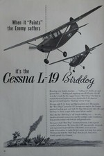 4/1952 PUB AVION CESSNA L-19