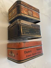 OLD WESTINGHOUSE MAZDA LAMPS BULB TIN KITS - VINTAGE AMAZING DISPLAY PIECES