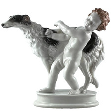 Sujet "ENFANT AU BARZOÏ"