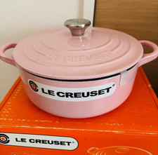Le Creuset Cocotte Risotto Pot 18cm 1.5L Chiffon Pink  Enamel Cast Iron