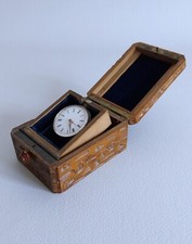 Coffret porte-montre bois