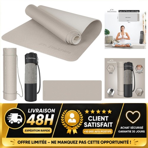 Tapis yoga antidérapant - de,