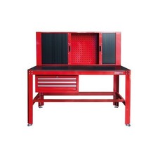 Établi d'atelier avec armoire