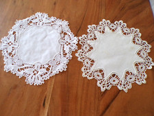 Lot de 2 Napperons anciens