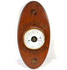 ANCIEN BAROMETRE BOIS