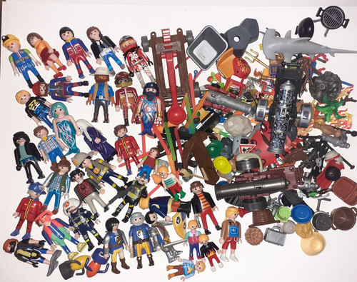 Lot personnages playmobil - personnages,