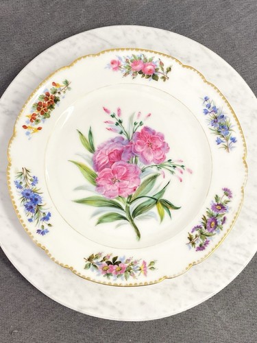 Assiette ancienne - , en