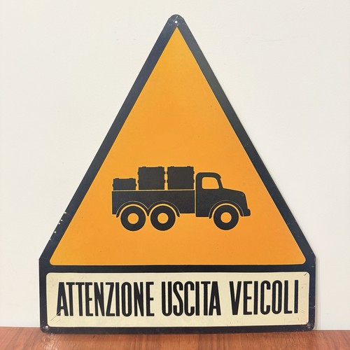 Cartello industriel 1960 - cartello,
