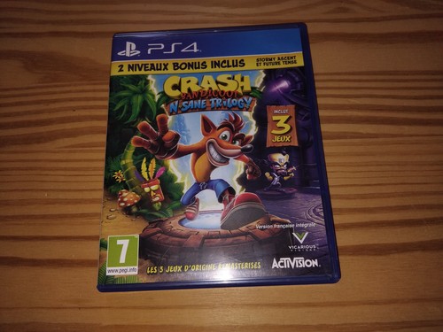 Jeu ps4 crash bandicoot - ps4,
