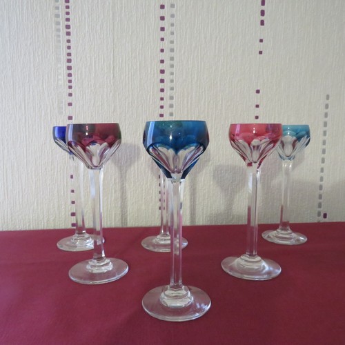 Saint louis crystal coloured - 6,