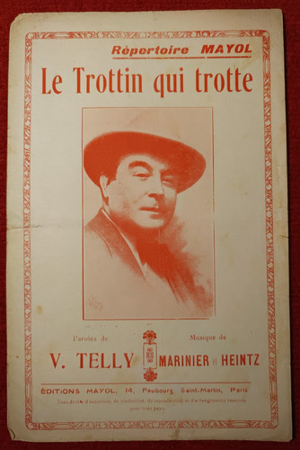 Partition chanson le trottin - -,