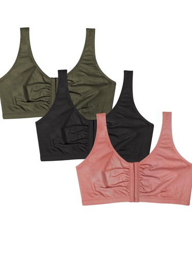 Women front closure cotton - front,