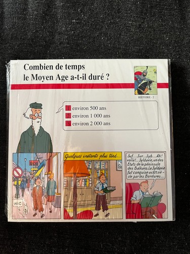 Lot fiches atlas tintin - lot,