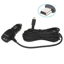 G64C Chargeur De Voiture Avec Câble Mini USB Pour GPS Avec Câble De 3,5M 5V, 2A