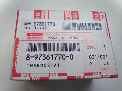 Isuzu 97361770 thermostat - isuzu, 8-97361770-0