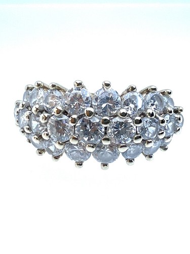 Bague original vintage demi - bague,