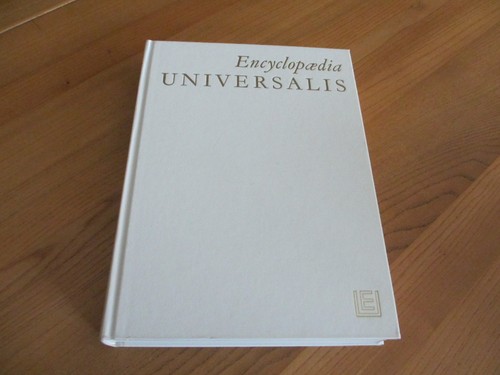 Encyclopoedia universalis - encyclopoedia,
