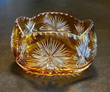 St Louis Lined Cut Crystal Cup? Baccarat ? Vsl ? Art Deco 1950