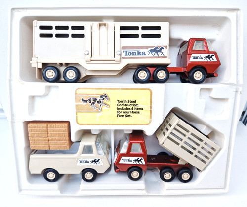 Coffret tonka chevaux - chevaux, boite