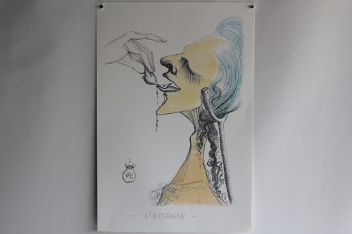 Salvador dali lithographie - salvador,
