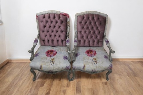 Fauteuils style louis xv - 2,