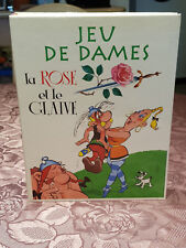 ASTERIX COMPLETE BOARD GAME ATLAS UDERZO LADY GAME THE ROSE THE SWORD NEW