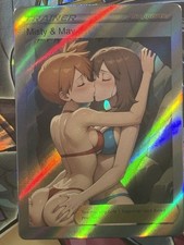 Pokemon  Misty & May   Anime Waifu Custom DIY Trainer Art Sexy Pokemon card