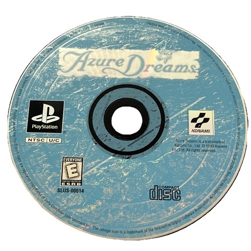 Azure dreams sony - -,