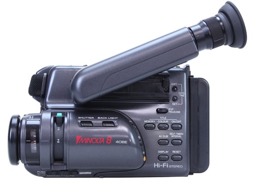 Minolta 406e caméscope - minolta,