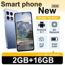 Smartphone 6,5 pouces, 2 Go de