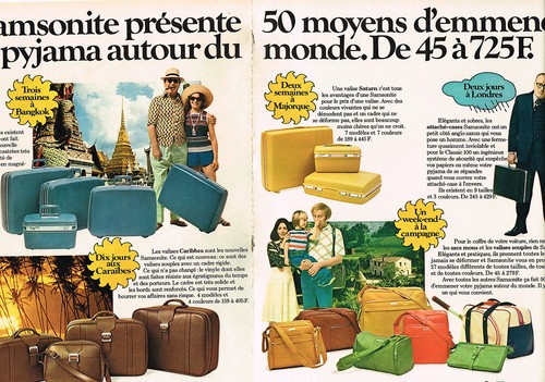 Publicite 1975 samsonite - ,