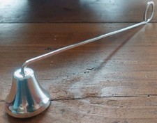 Sterling Silver 925 Candlestick Snuffer Candle Extinguisher with Handle 