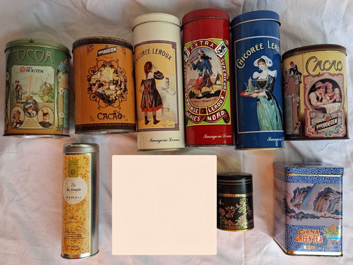 Lot boîtes métal collector - 9,