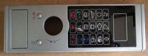 Panneau commande micro onde - commande,