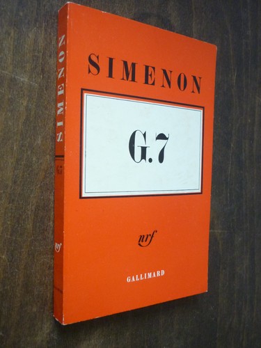 Simenon georges 7 nrf - simenon, g.7
