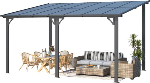 Aecojoy 3x3m pergola aluminium - pergola,