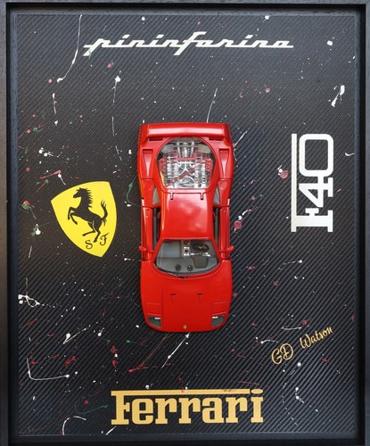 Tableau art ferrari - tableau, f40