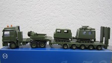 CONRAD MB 6X4 + SEMI 5 ESSIEUX + CHENILLETTE HÄGGLUNDS RADAR.