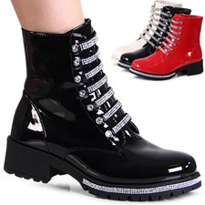 Bottes Biker Pour Femmes En